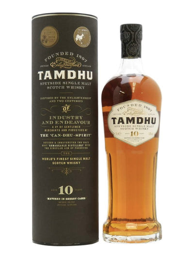 Tamdhu 10 Year Old Speyside Single Malt Whisky 700mL
