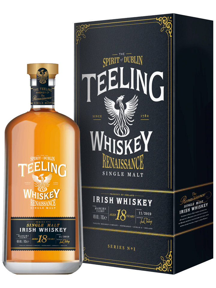 Teeling 18 Year Old Renaissance Series 01 Limited Edition Single Malt Irish Whiskey 700mL