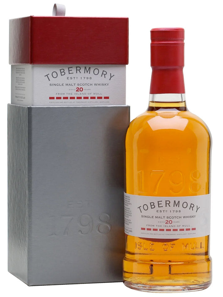 Tobermory 20 Year Old Sherry Cask Finish Single Malt Scotch Whisky 700mL