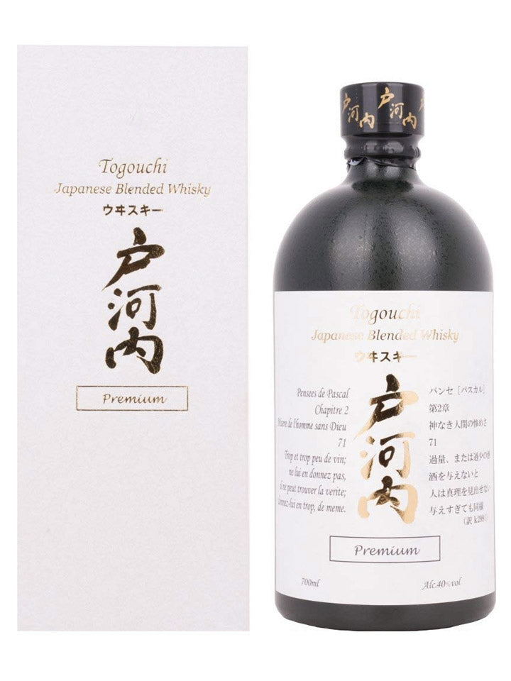 Togouchi Premium Chugoku Jozo Japanese Whisky 700mL