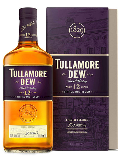 Tullamore DEW 12 Year Old Special Reserve Irish Blended Whiskey 700mL