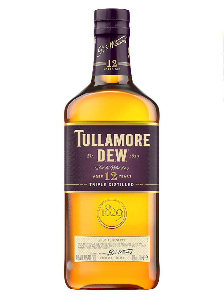 Tullamore DEW 12 Year Old Special Reserve Irish Blended Whiskey 700mL