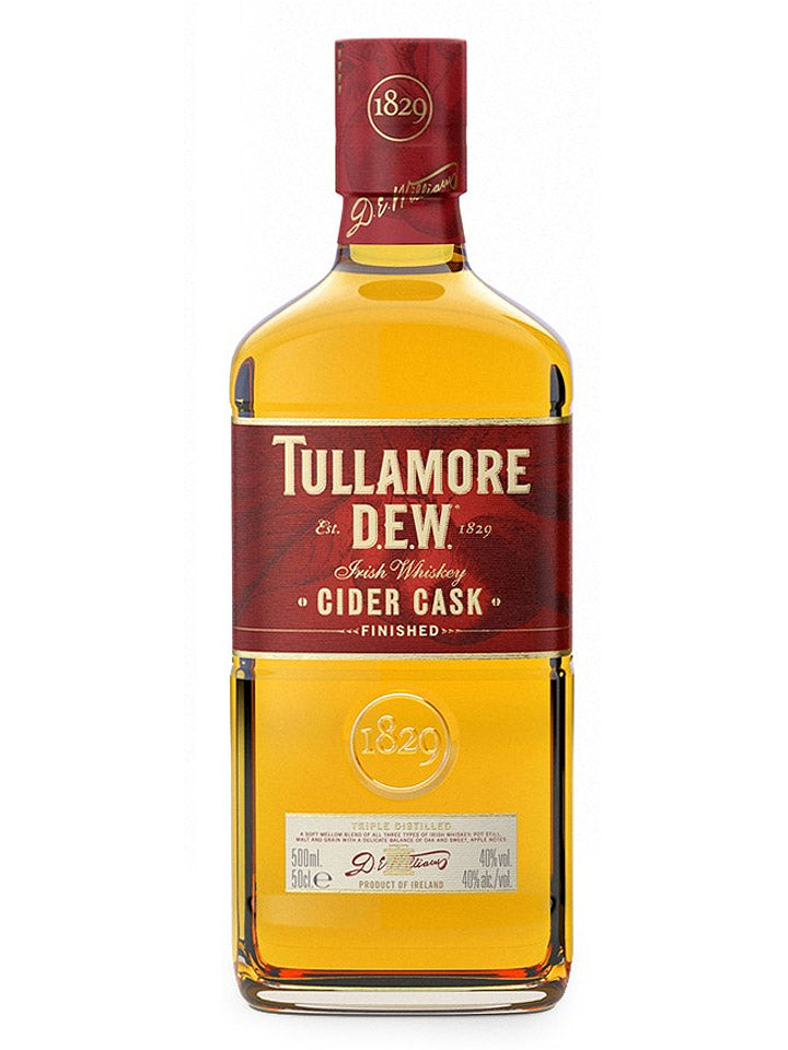 Tullamore DEW Cider Cask Finish Irish Blended Whiskey 500mL