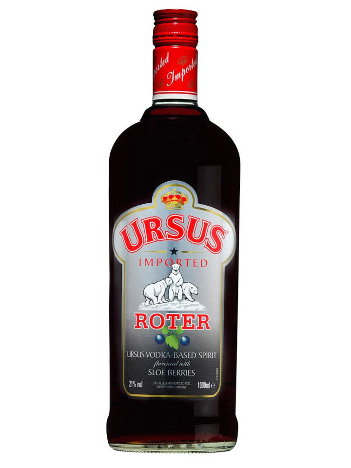 Ursus Roter Sloe Berry Flavoured Dutch Vodka 1L