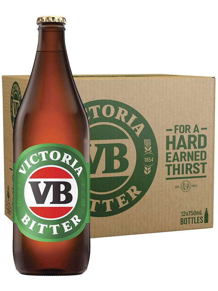 Vb Raw Victoria Bitter Longneck VB Beer Case 12 x 750mL Bottles – The Drink ...