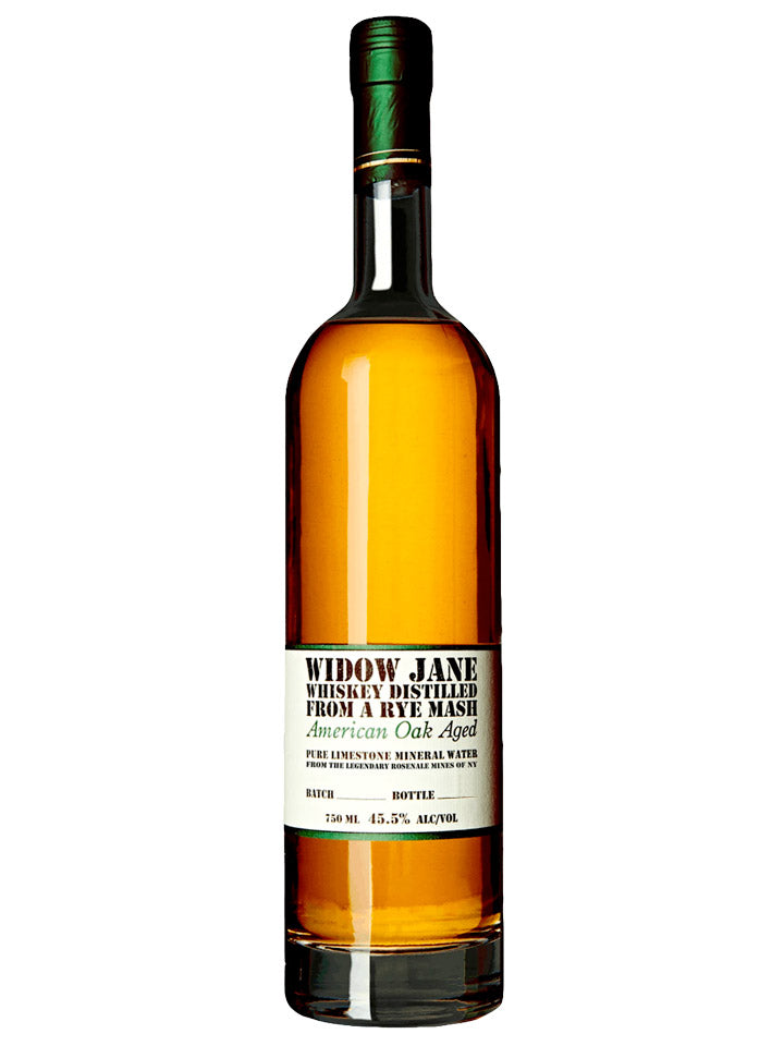 Widow Jane American Oak Aged Rye Mash Whiskey 750mL