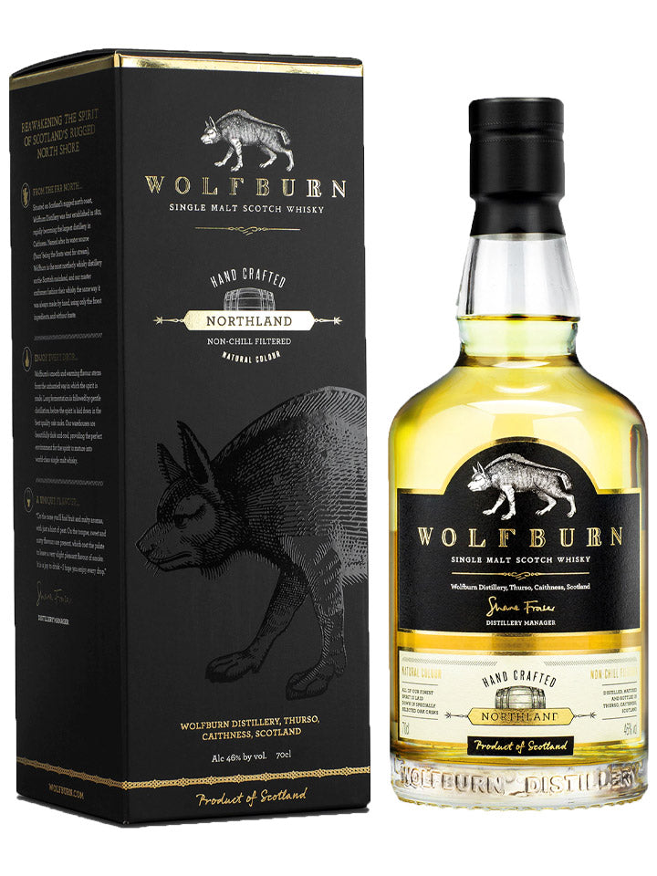 Wolfburn Northland Single Malt Scotch Whisky 700mL