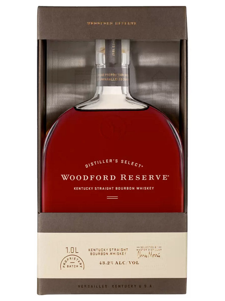 Woodford Reserve Kentucky Straight Bourbon Whiskey With Gift Box 1L