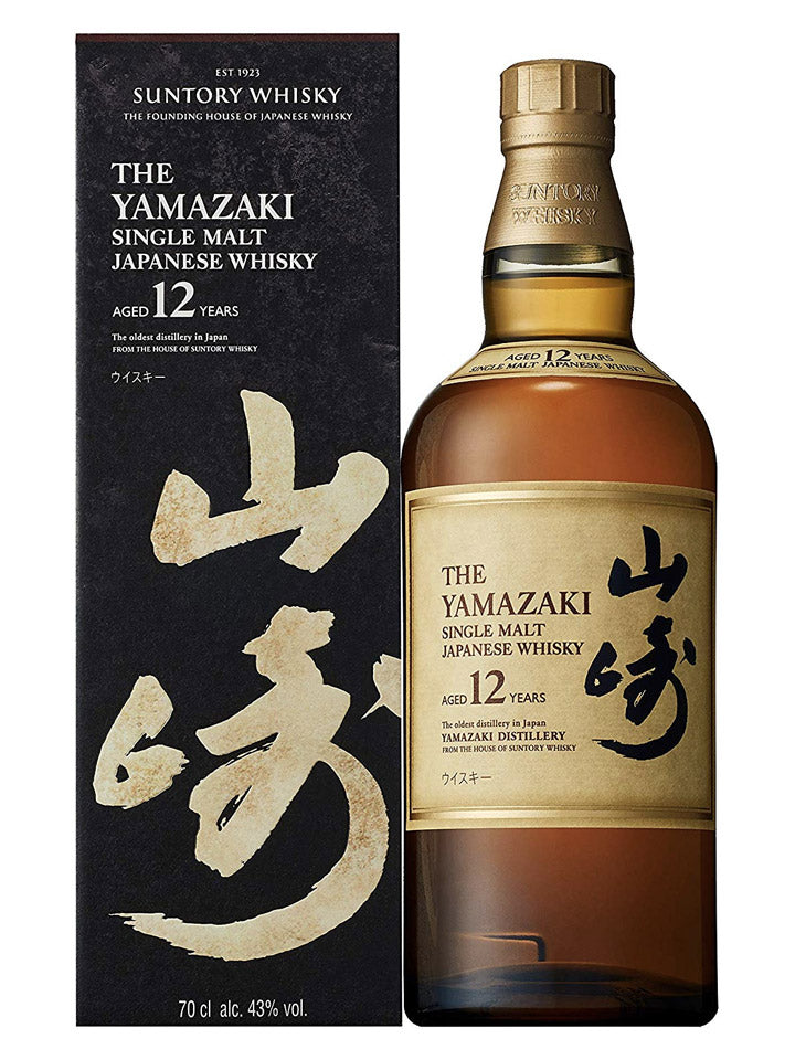 Yamazaki 12 Year Old Single Malt Japanese Whisky 700mL